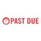 Cosco Accustamp Shutter, "Past Due", Red COS035571 - alternate 3